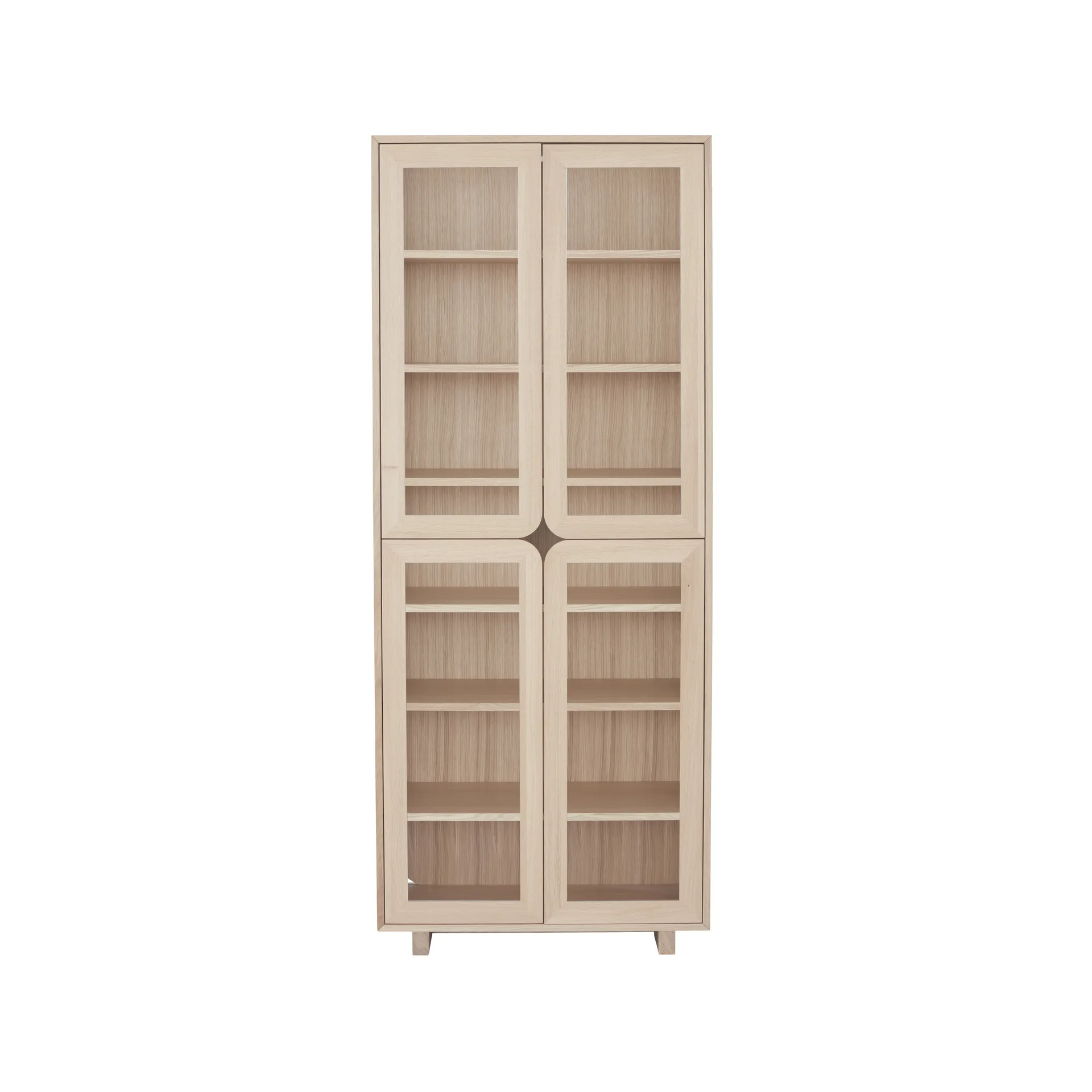 Vetrinetta alta Vidja, Rovere pigmentato bianco 1898