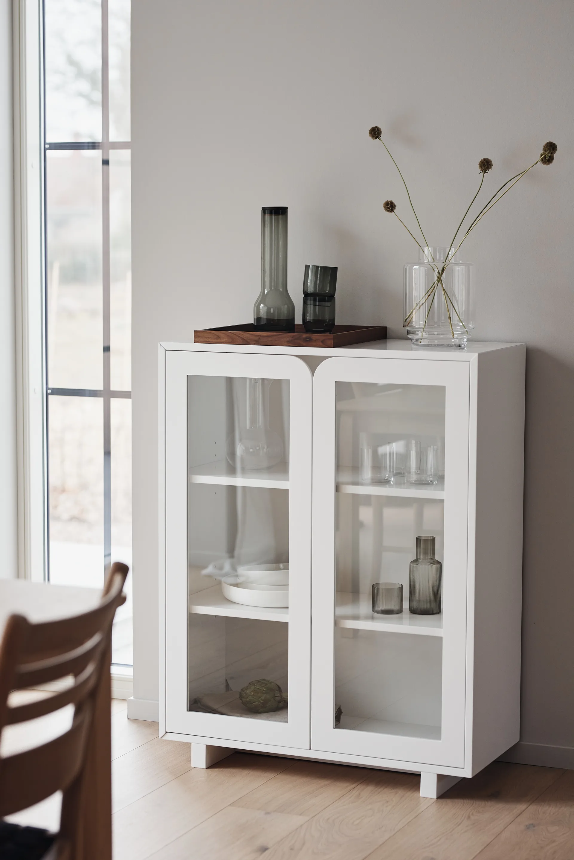 Vetrinetta bassa Vidja, Bianco 1898