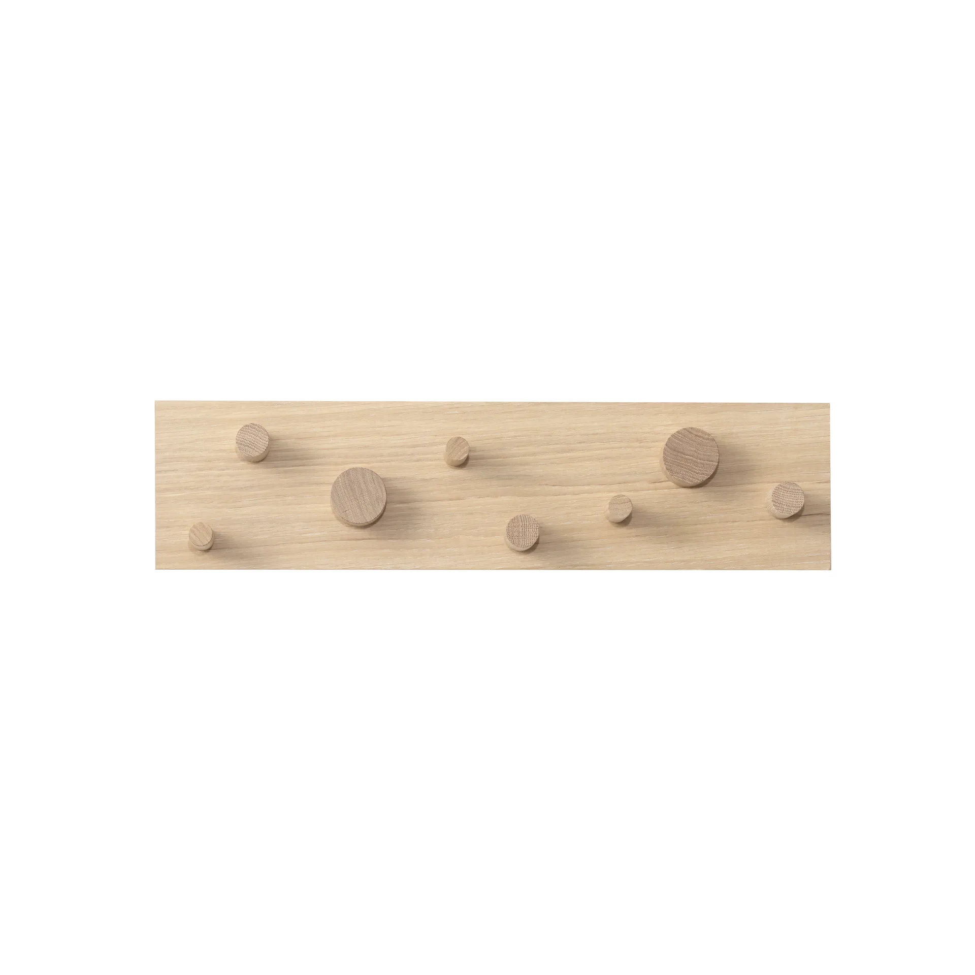 Appendiabiti Fellow, rovere oliato bianco A2