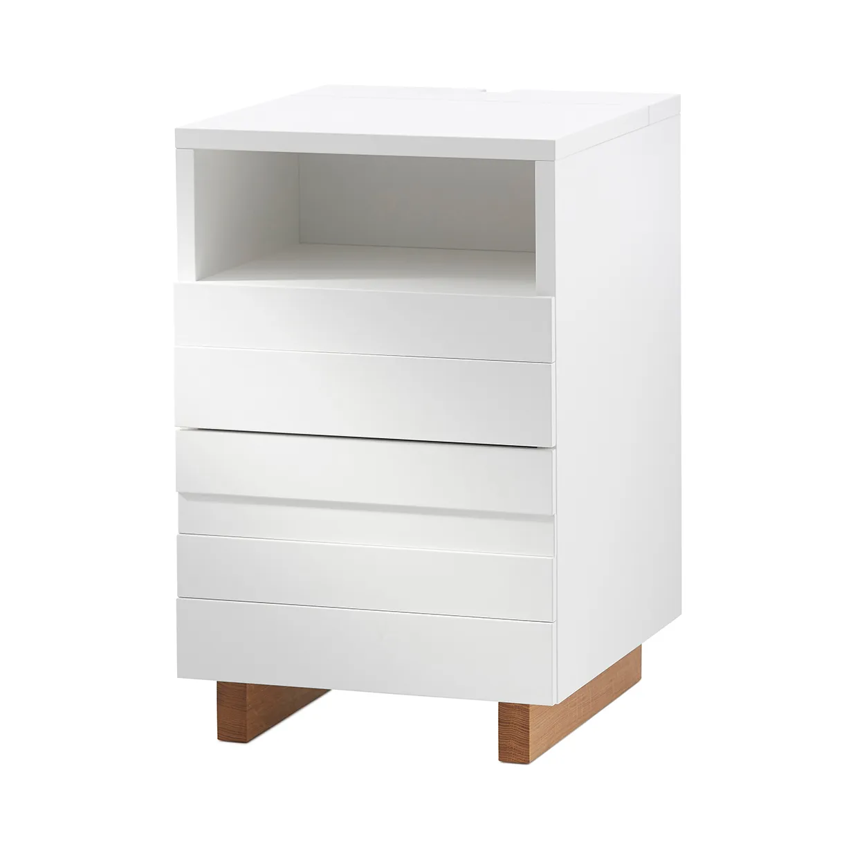 Comodino Whitewood, Gambe in rovere A2