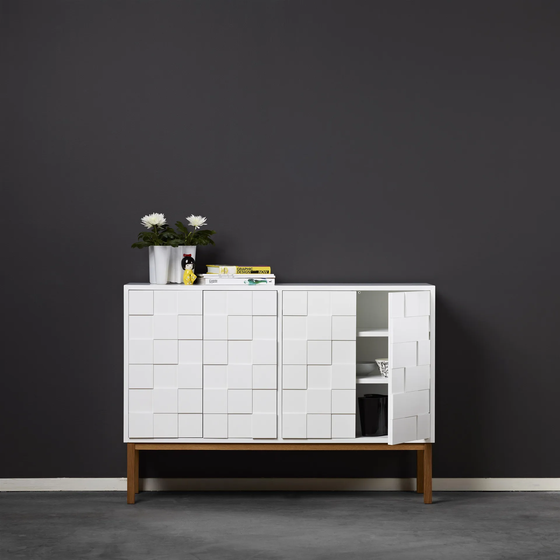 Credenza bassa Collect 2010, rovere A2