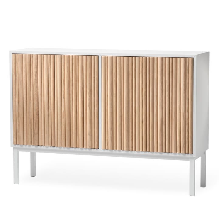 Credenza bassa Collect 2013 - Rovere oliato bianco - A2