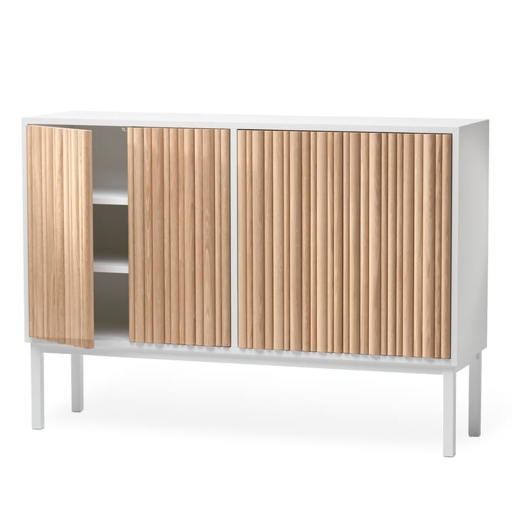 Credenza bassa Collect 2013 - Rovere oliato bianco - A2