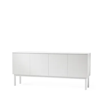 Credenza Beam - laccatura bianca, struttura bianca - A2