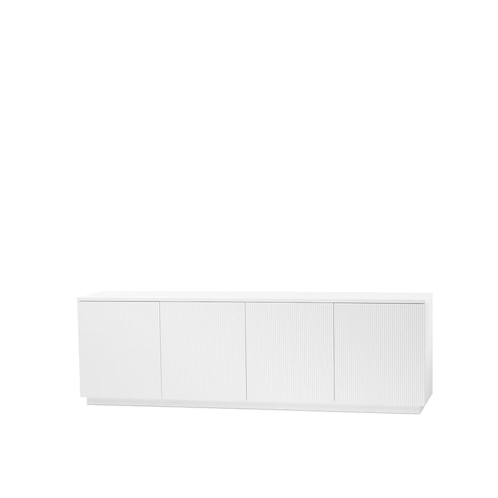 Credenza Beam - laccatura bianca, zoccolo bianco - A2