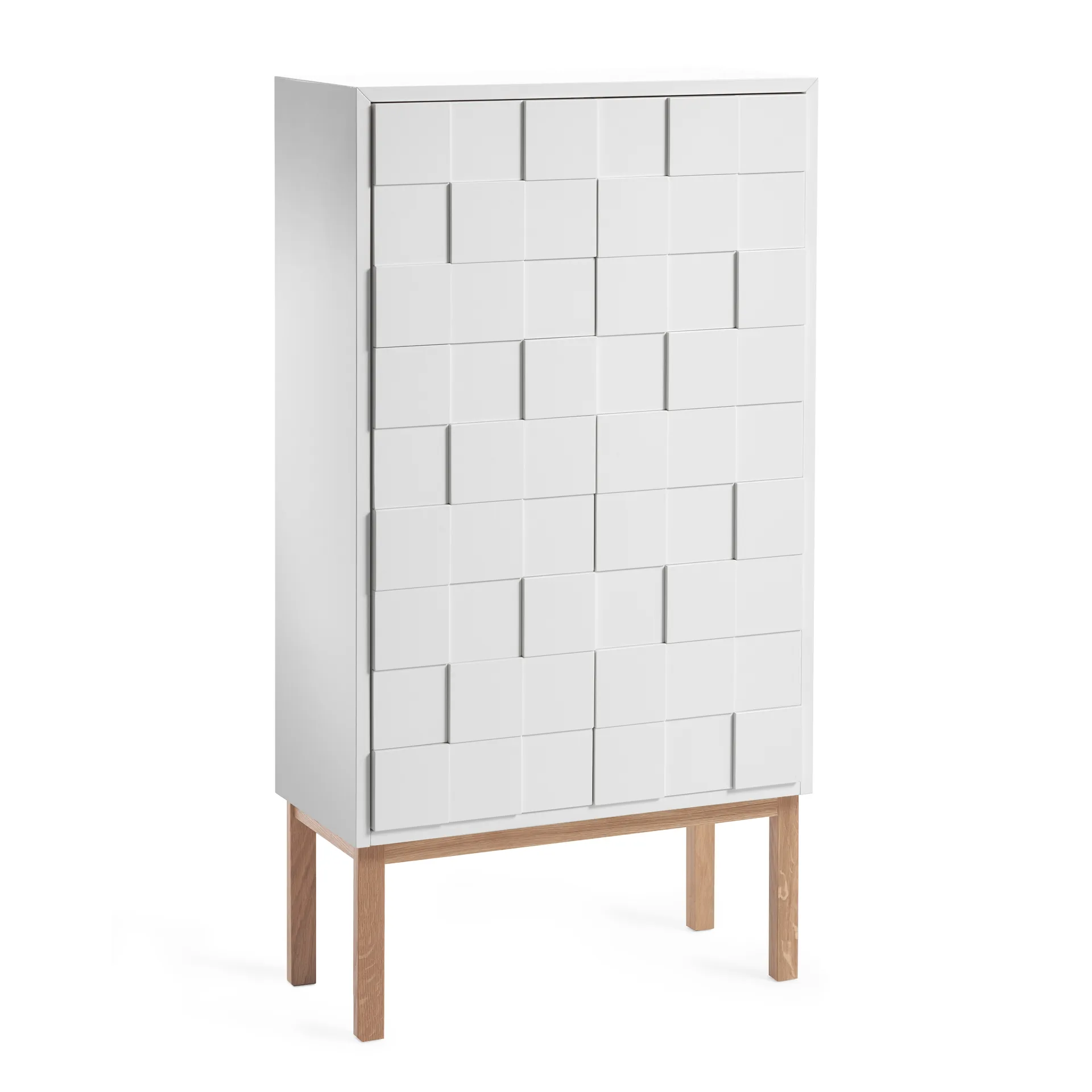 Credenza Collect 2010, rovere oliato bianco A2