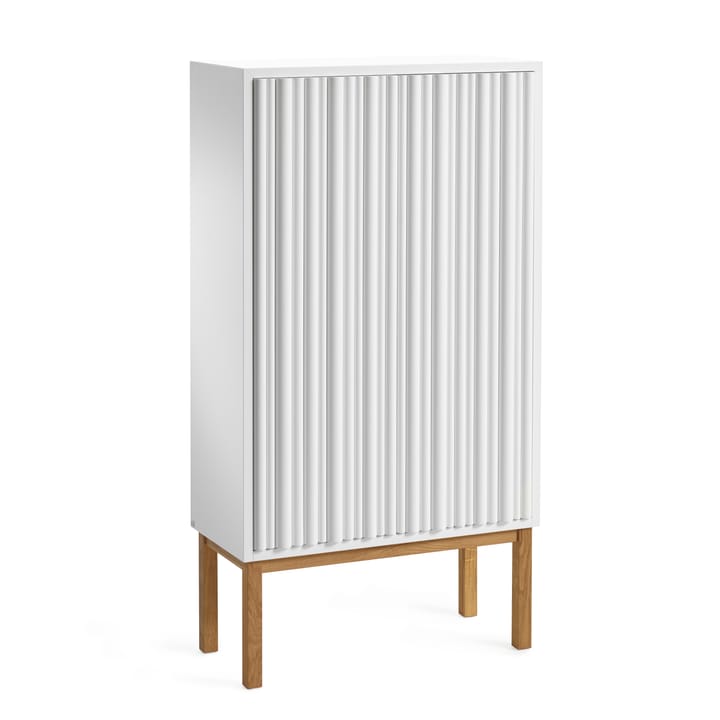 Credenza Collect 2013 - bianco, gambe in rovere - A2