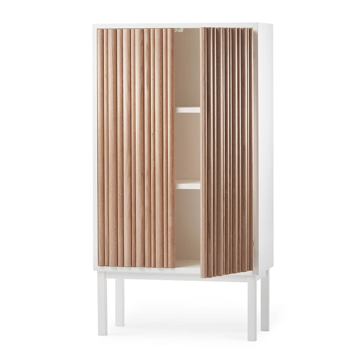 Credenza Collect 2013 in rovere, Gambe bianche A2