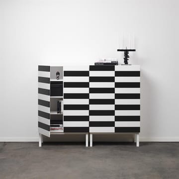 Credenza NO 24 - Bianco, nero - A2