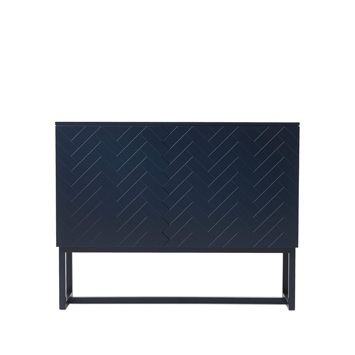 Credenza Story - blu notte, struttura bianca - A2