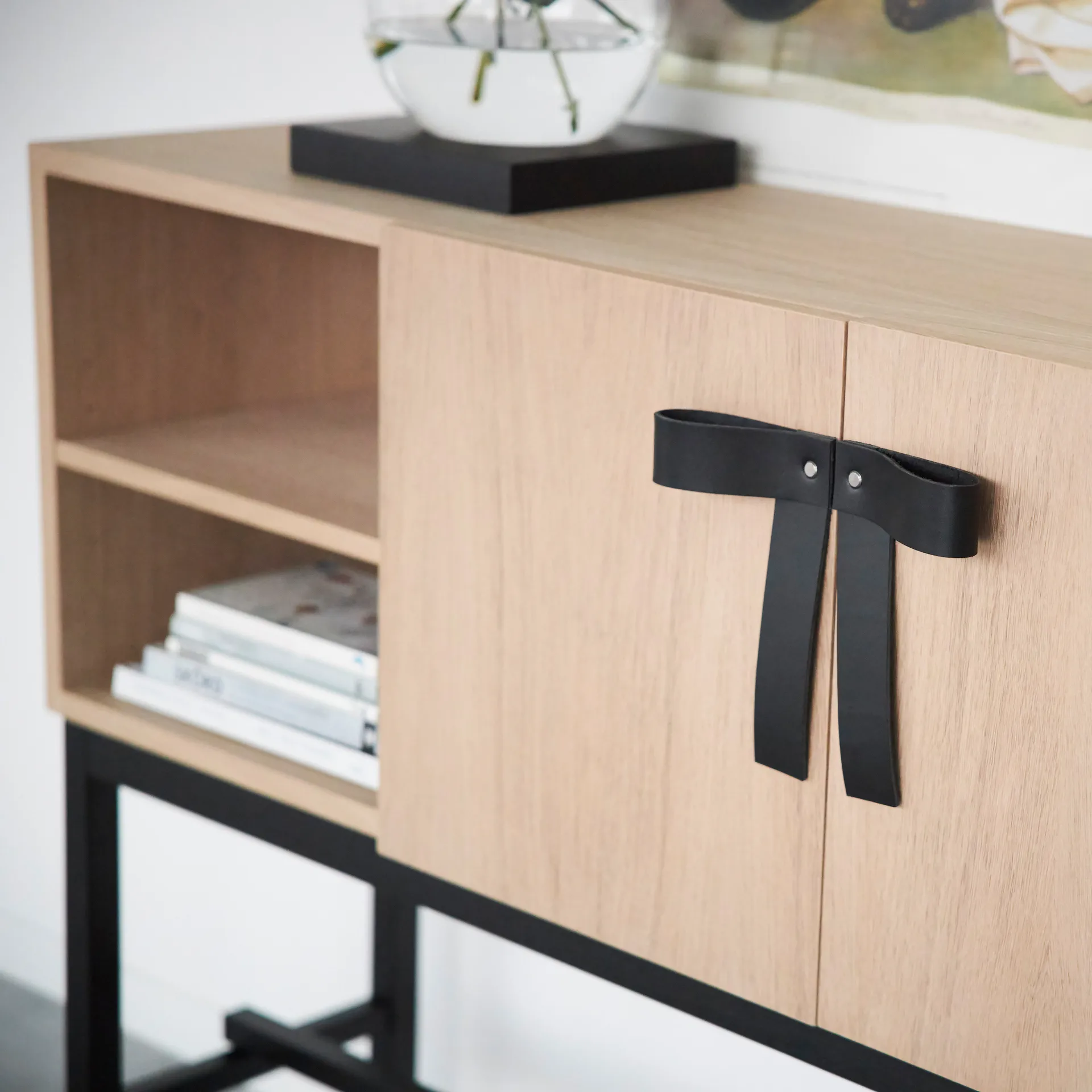 Credenza The Bow, rovere oliato bianco A2