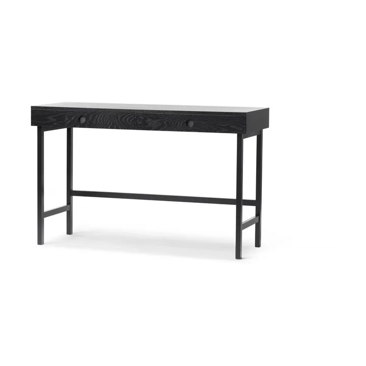 Mind scrivania - Rovere tinto nero, 118x74x44 cm - A2