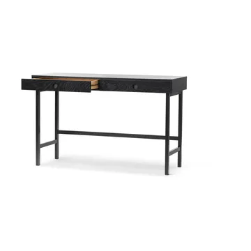 Mind scrivania - Rovere tinto nero, 118x74x44 cm - A2