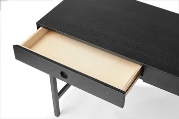 Mind scrivania - Rovere tinto nero, 118x74x44 cm - A2