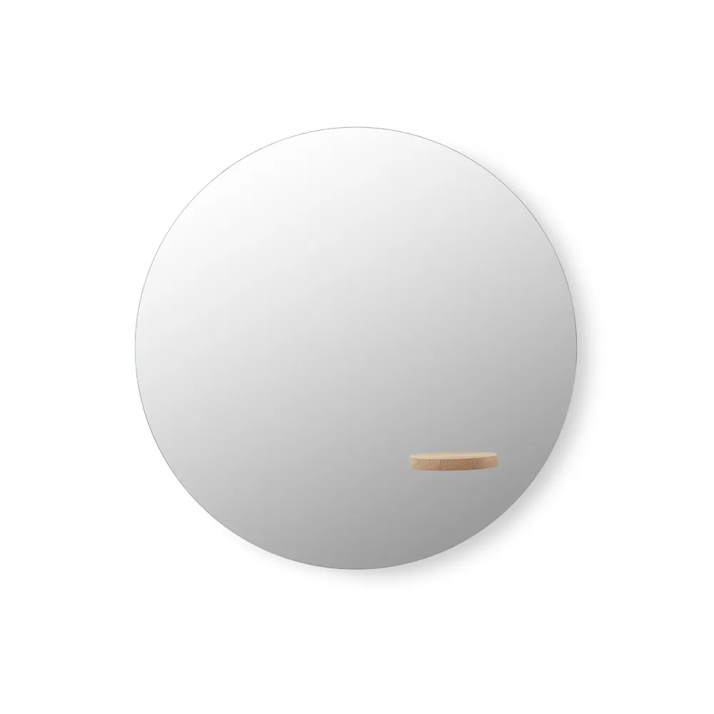 Specchio You, rovere oliato bianco A2