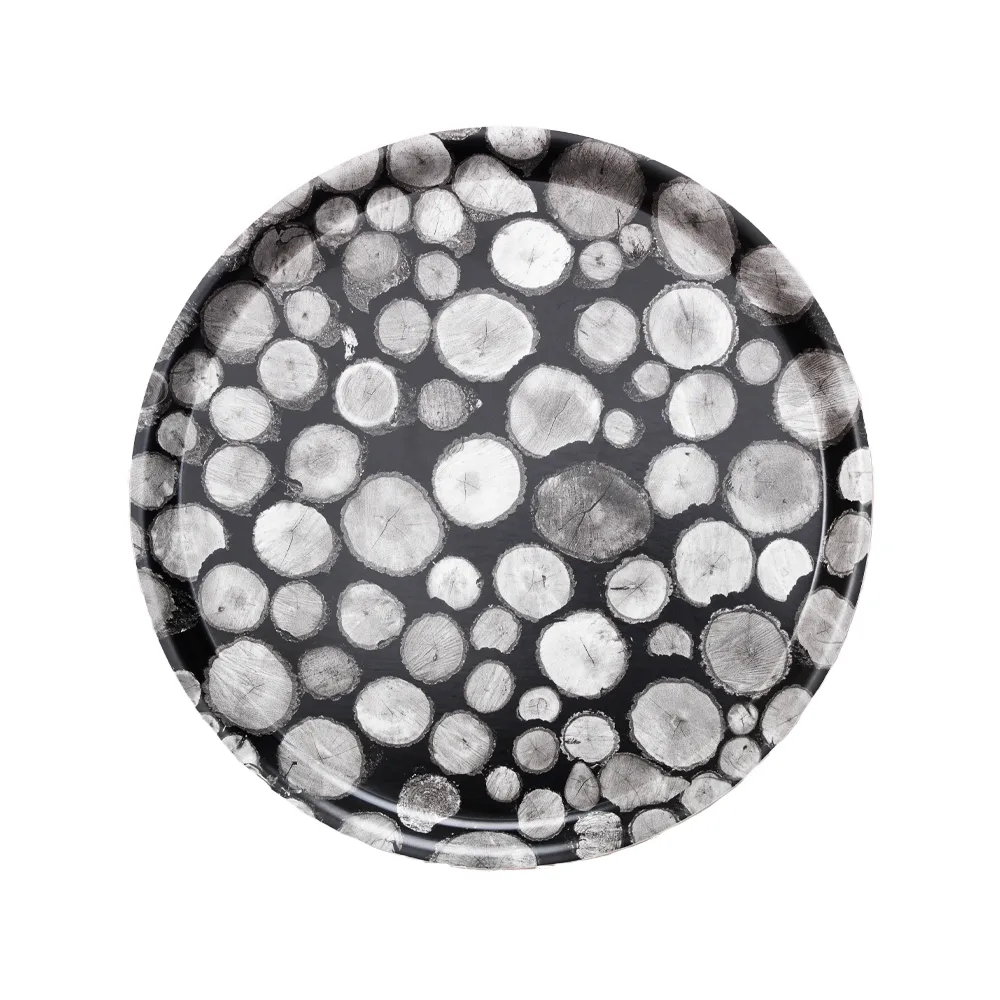 Vassoio Småland, nero/bianco A2