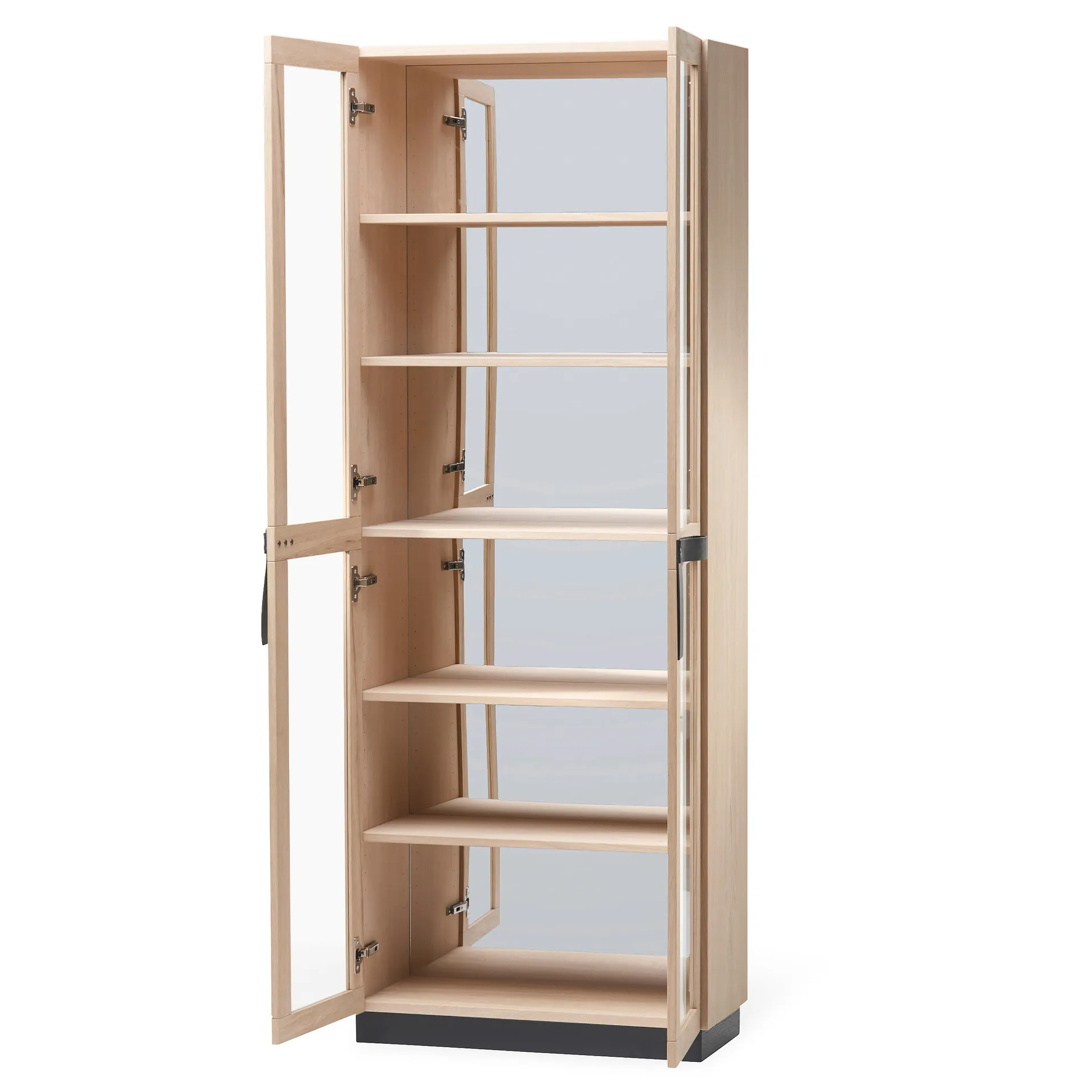 Vetrinetta The Bow, rovere oliato bianco A2