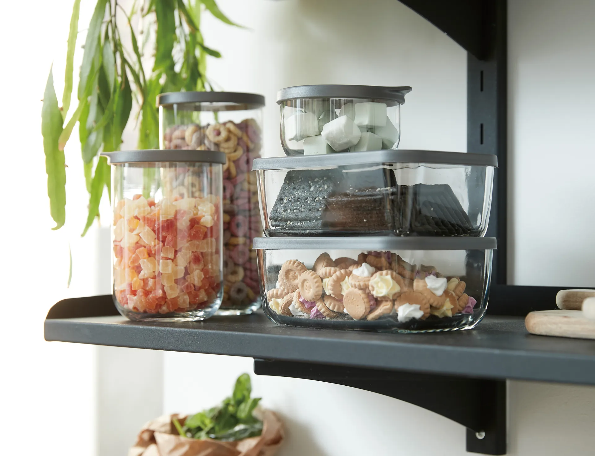 Barattolo con coperchio Café 1,4 litri, Trasparente Aida