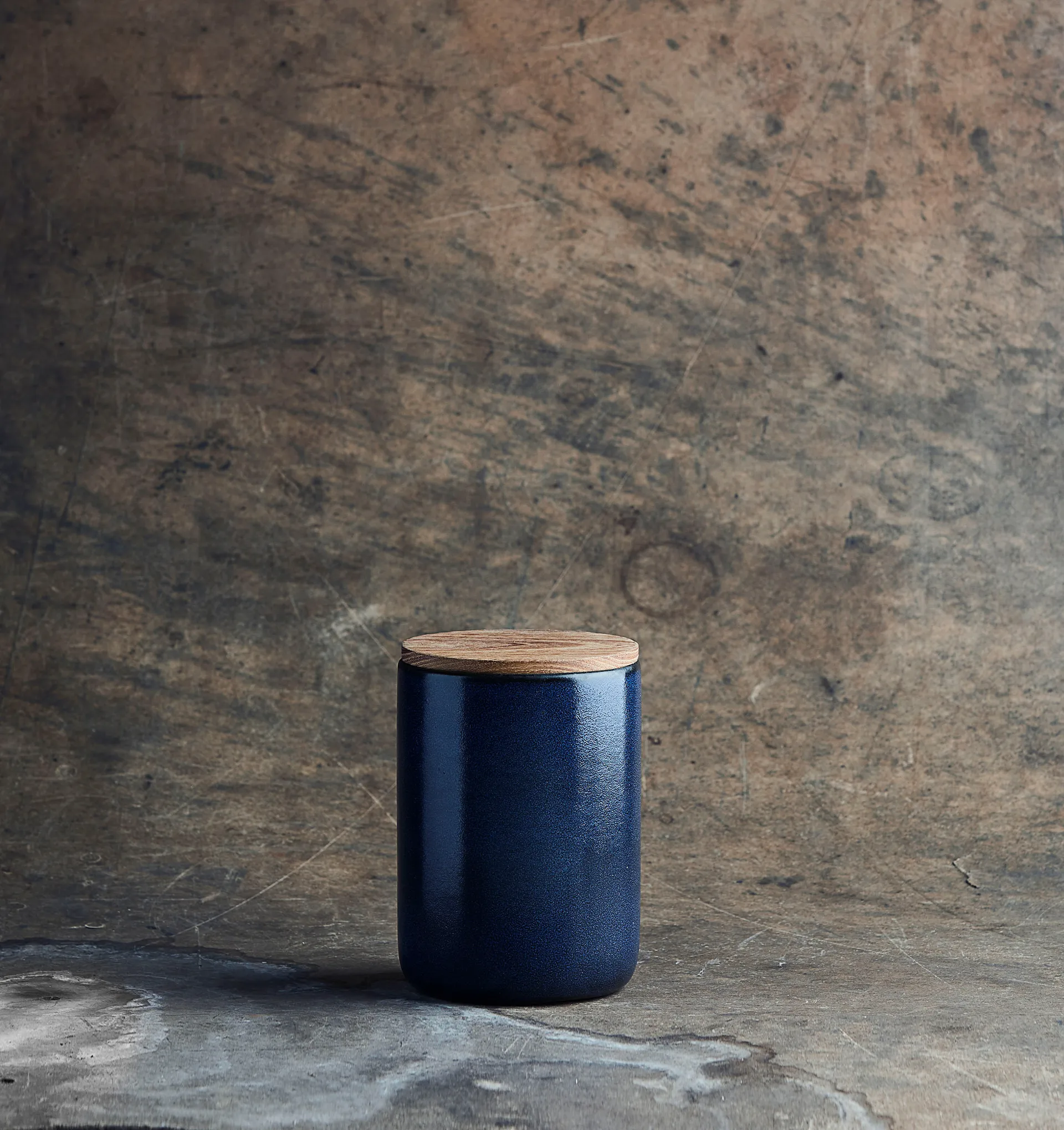 Barattolo contenitore con coperchio Raw 15 cm, Midnight blue Aida