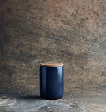 Barattolo contenitore con coperchio Raw 15 cm - Midnight blue - Aida