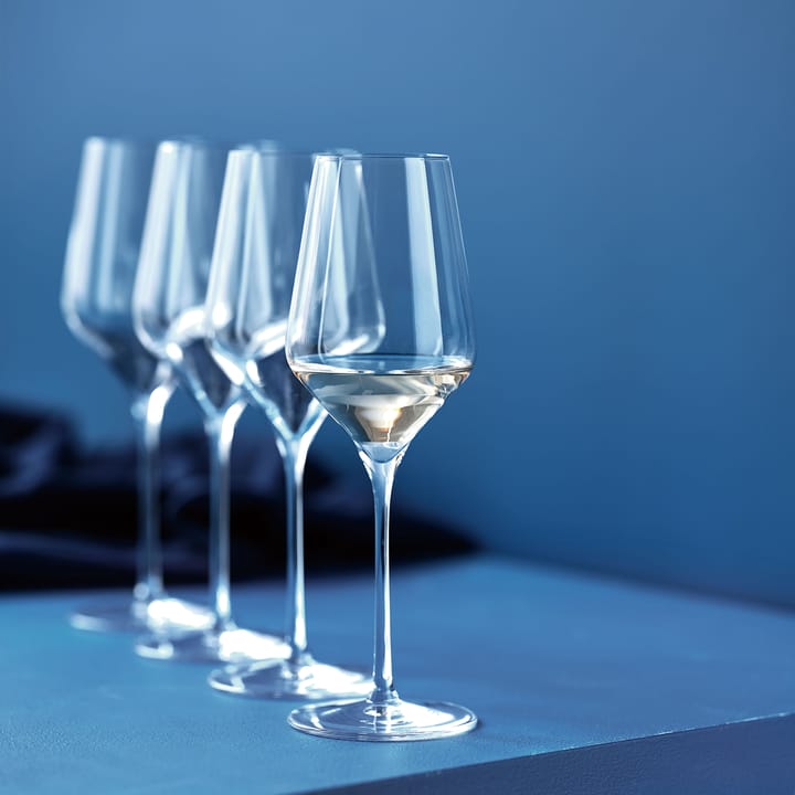 Bicchiere da vino bianco Connoisseur Extravagant 40,5 cl confezione da 4 - Trasparente - Aida