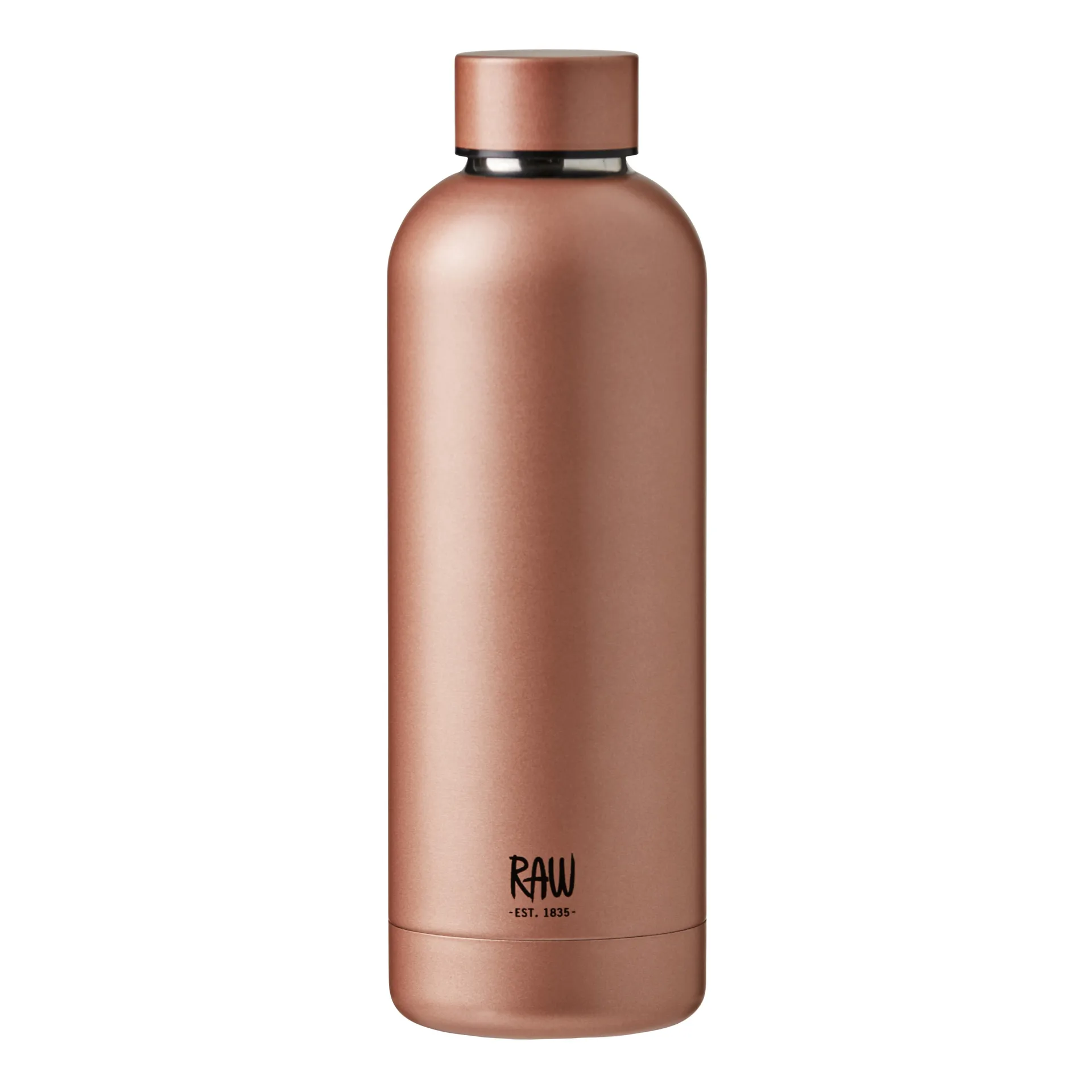 Bottiglia termica Raw 0,5 L, rosegold (arancione) Aida