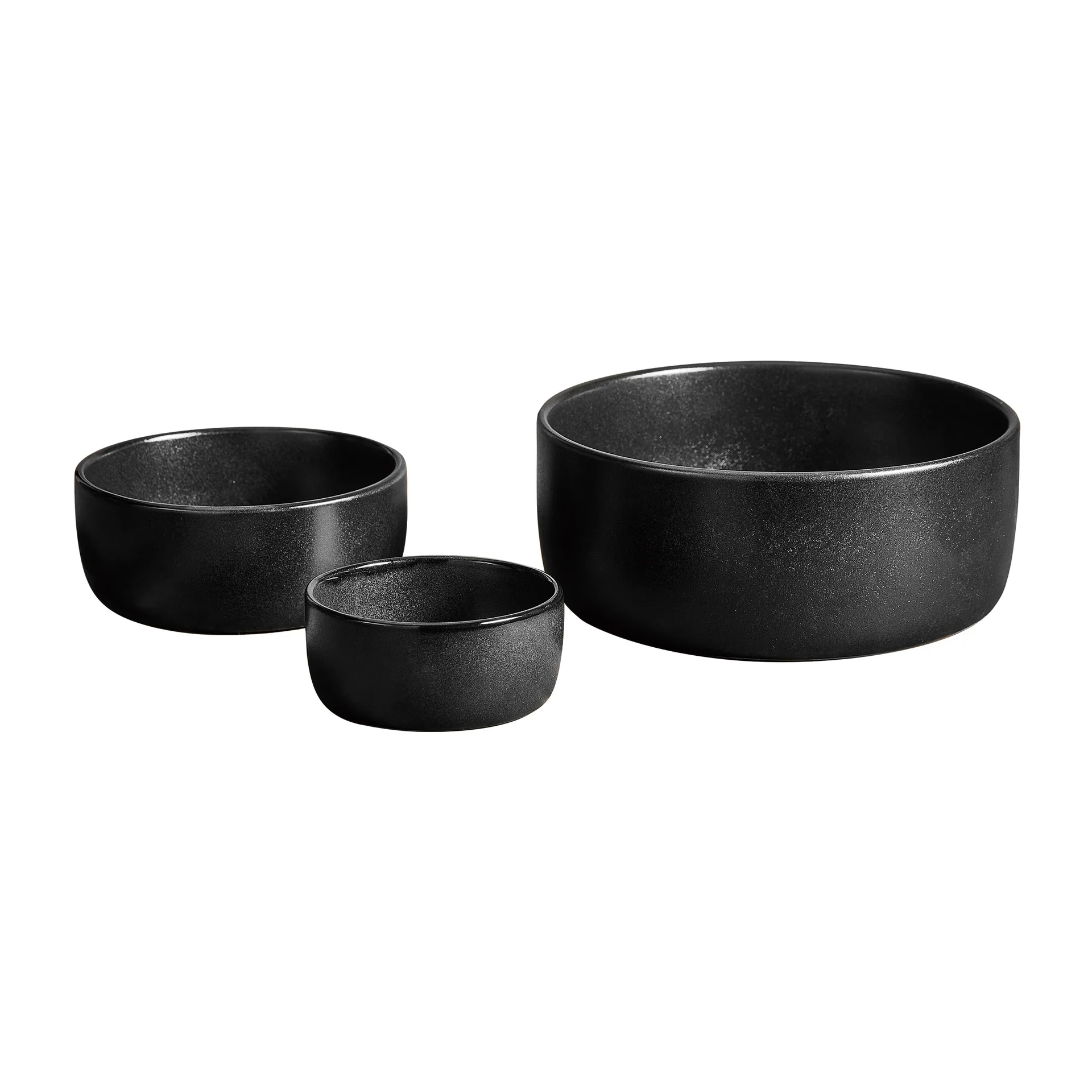 Ciotola 3 pezzi Raw, Titanium Black Aida