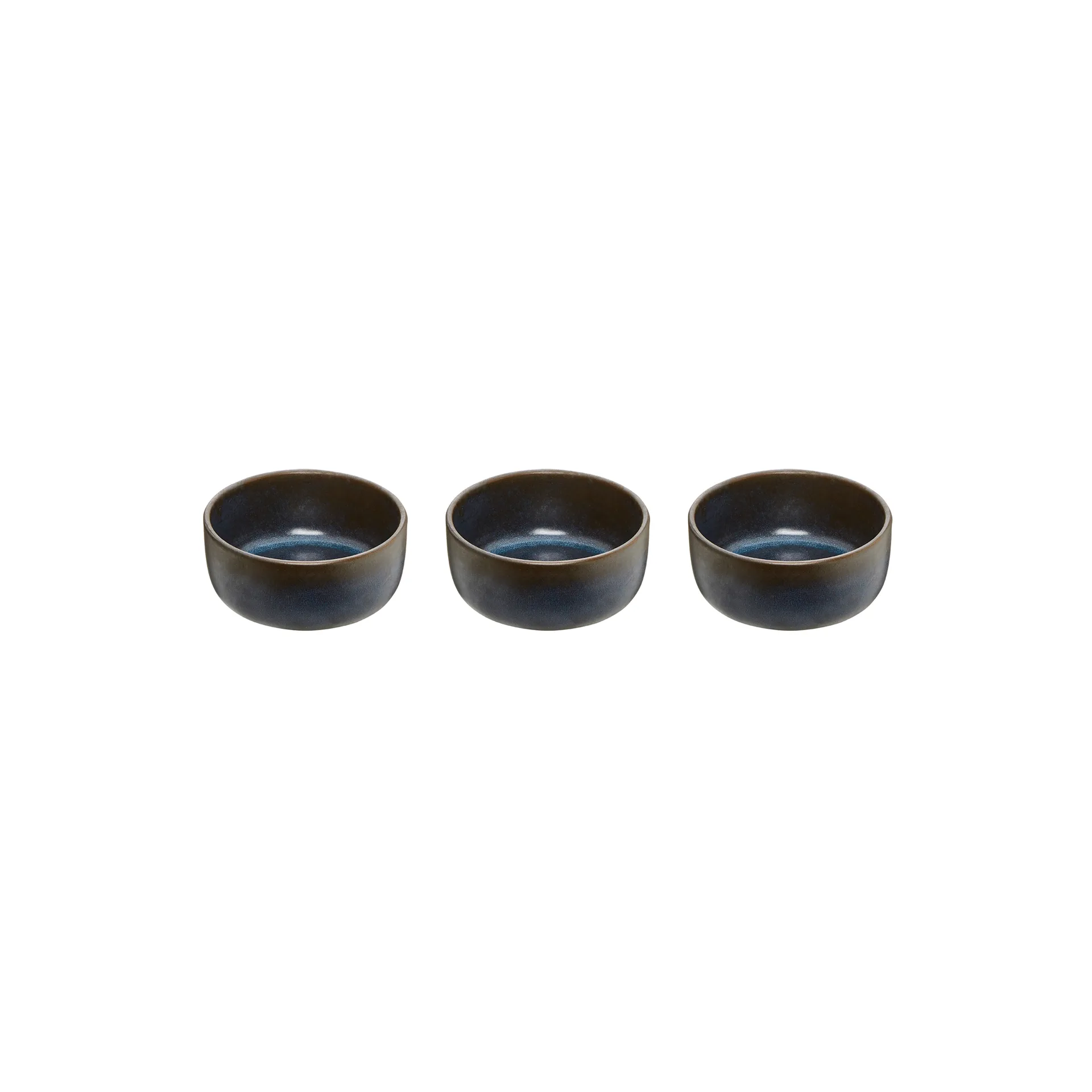 Ciotola mini Raw Ø 7,5 cm confezione da 3 , midnight blue Aida