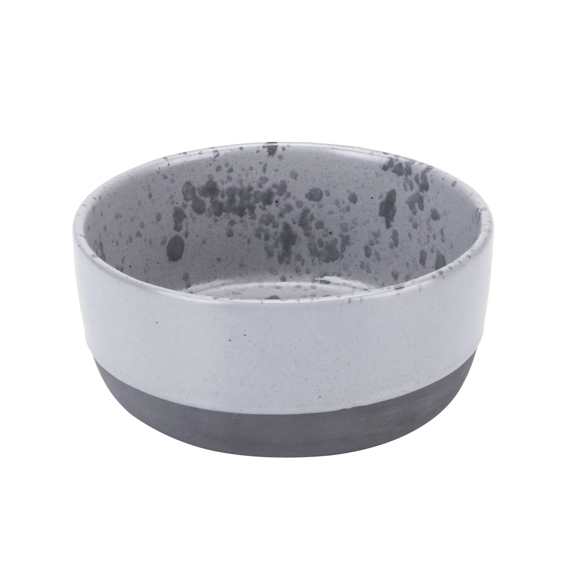 Ciotola Raw Ø 13,5 cm, grigio a pois Aida