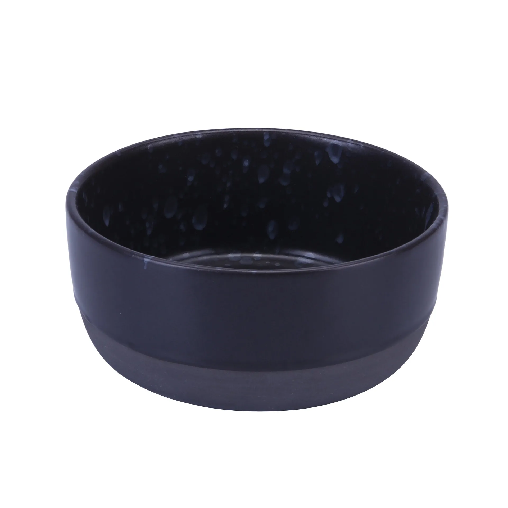 Ciotola Raw Ø 13,5 cm, nero a pois Aida