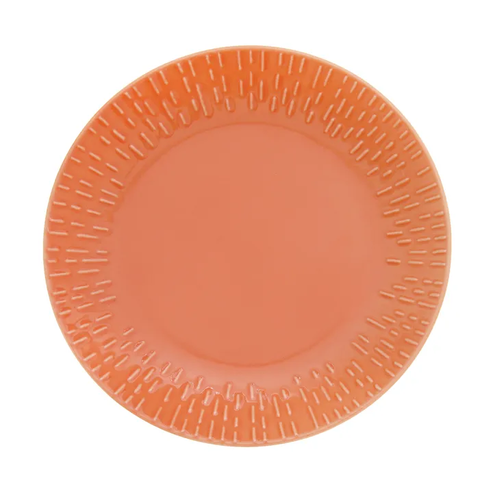 Confetti piatto - albicocca, Ø21 cm - Aida