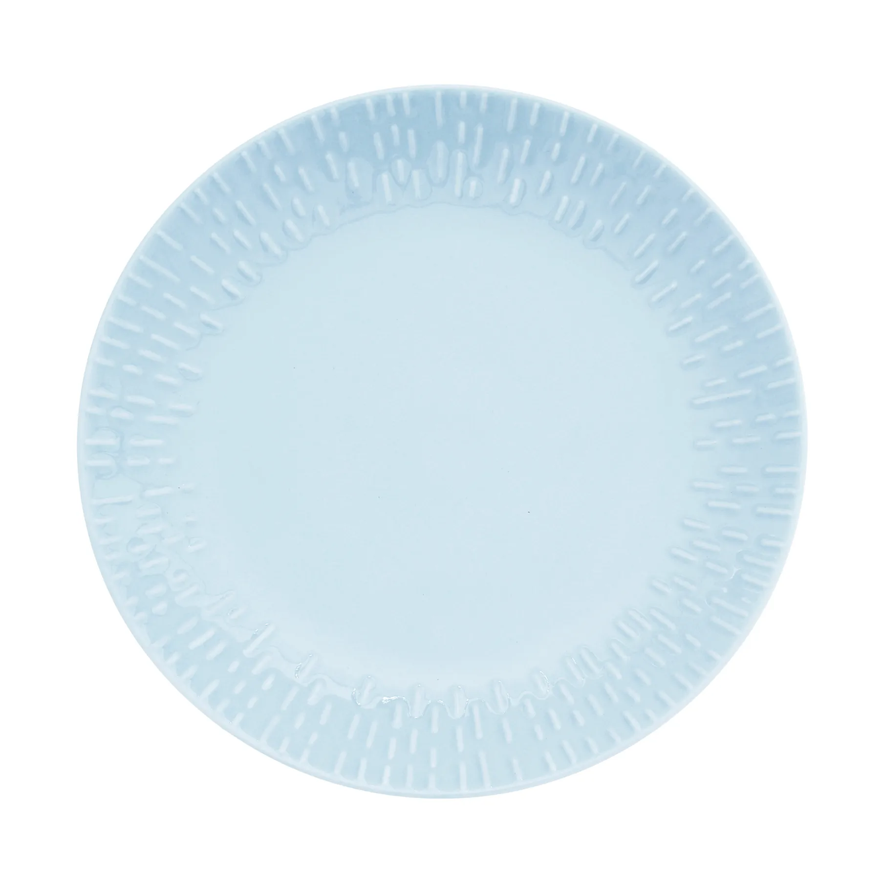 Confetti piatto, Aqua, Ø21 cm Aida