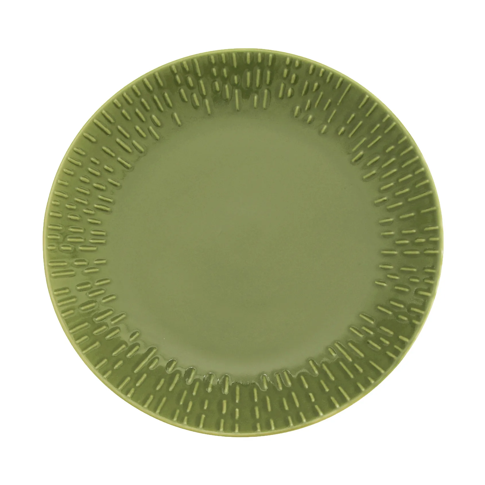 Confetti piatto, olive, Ø21 cm Aida