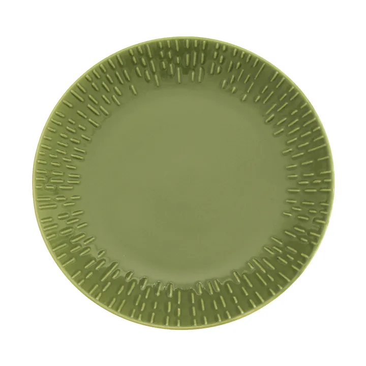Confetti piatto - olive, Ø21 cm - Aida
