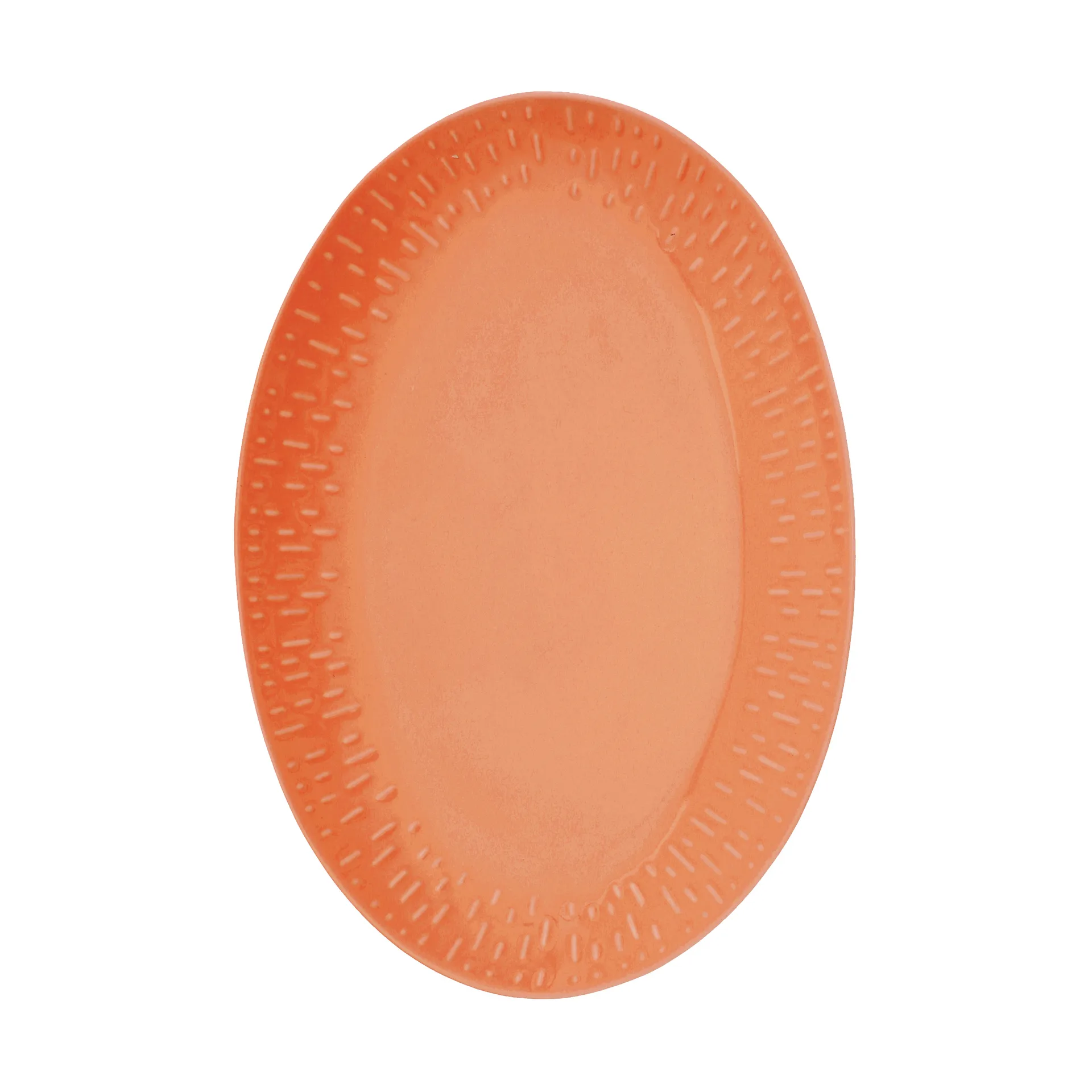 Confetti piatto ovale, Apricot, 25,5x36 cm Aida
