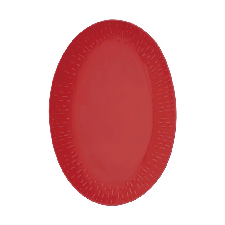 Confetti piatto ovale - Chili, 25,5x36 cm - Aida