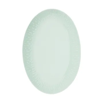 Confetti piatto ovale - Pistachio, 25,5x36 cm - Aida