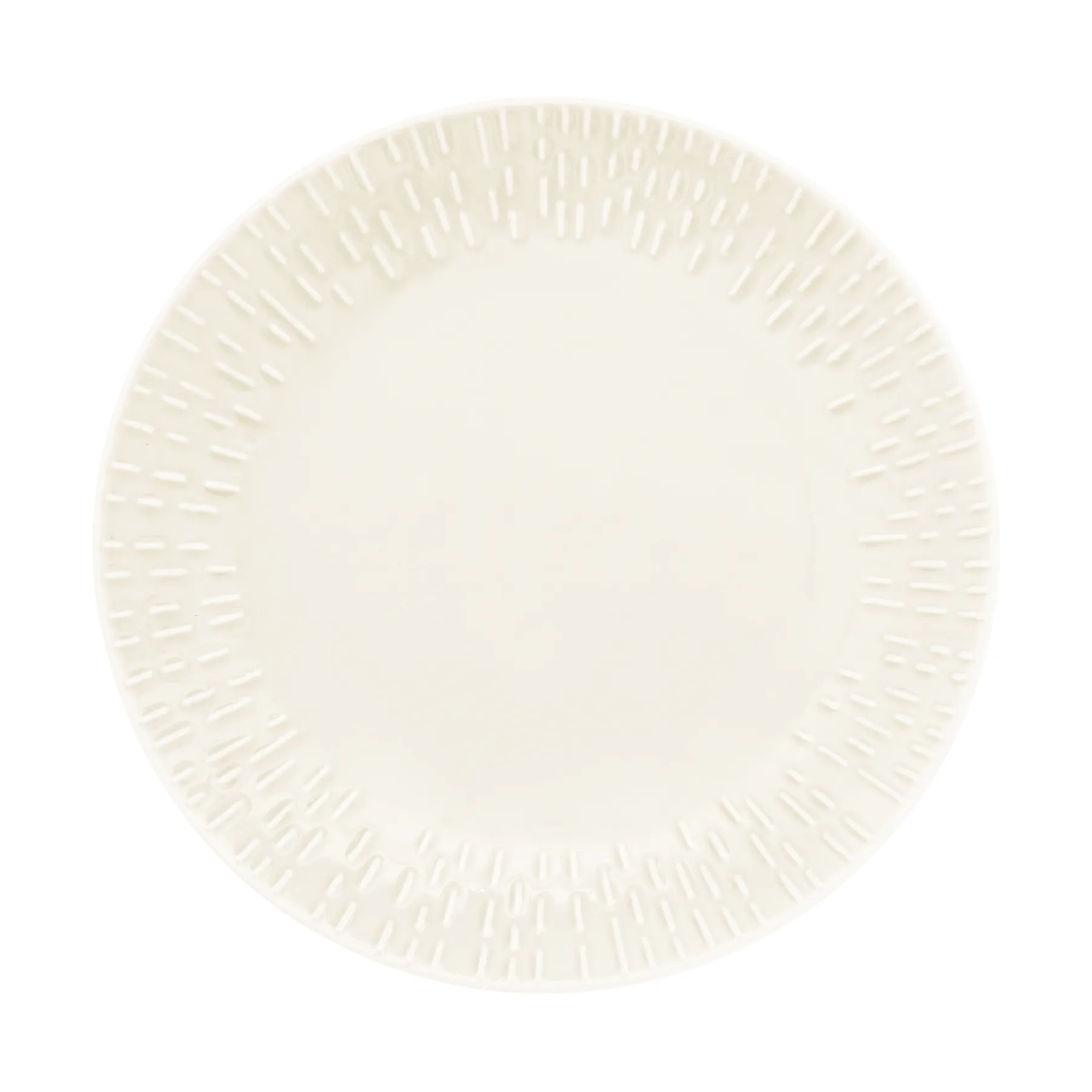 Confetti piatto, Vanilla, Ø21 cm Aida