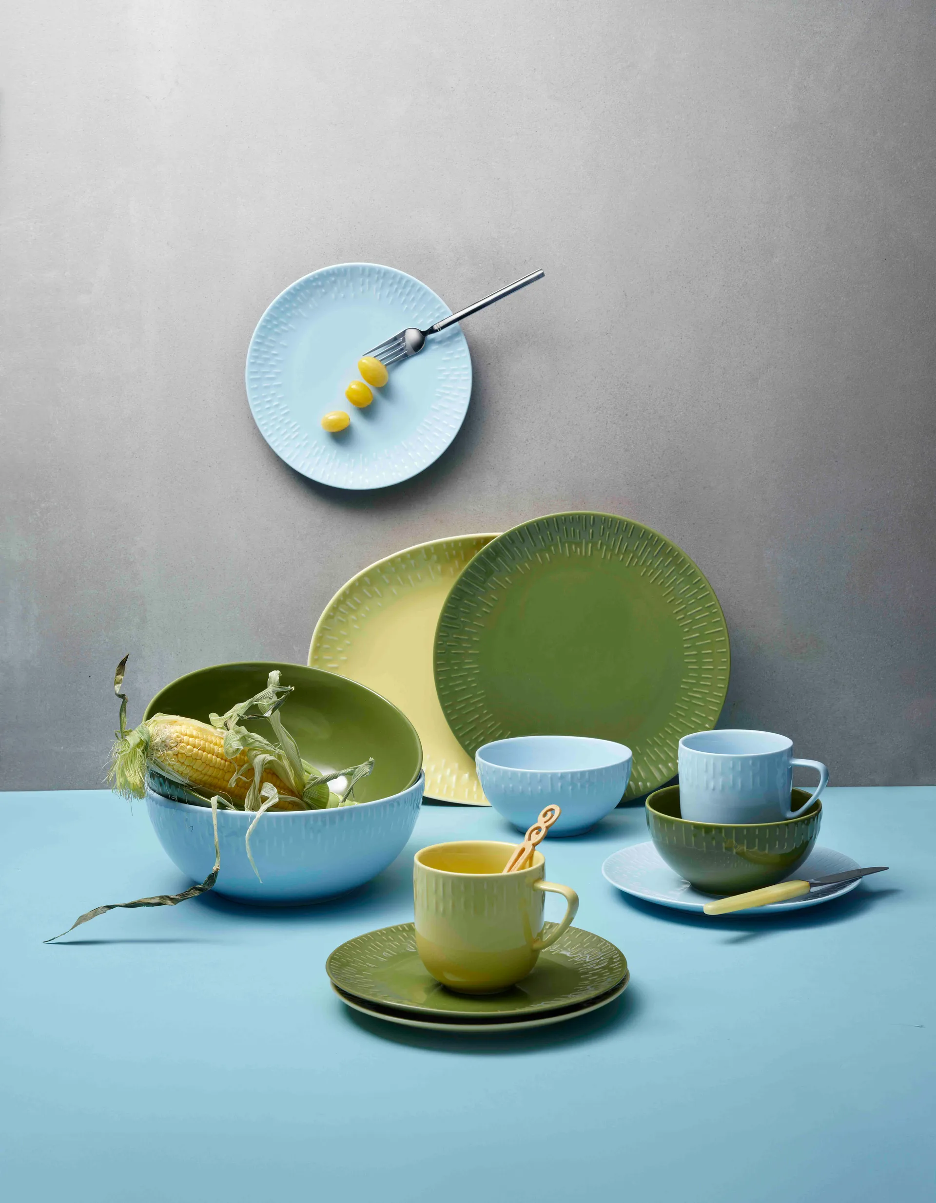 Confetti tazza, Aqua, 35 cl Aida