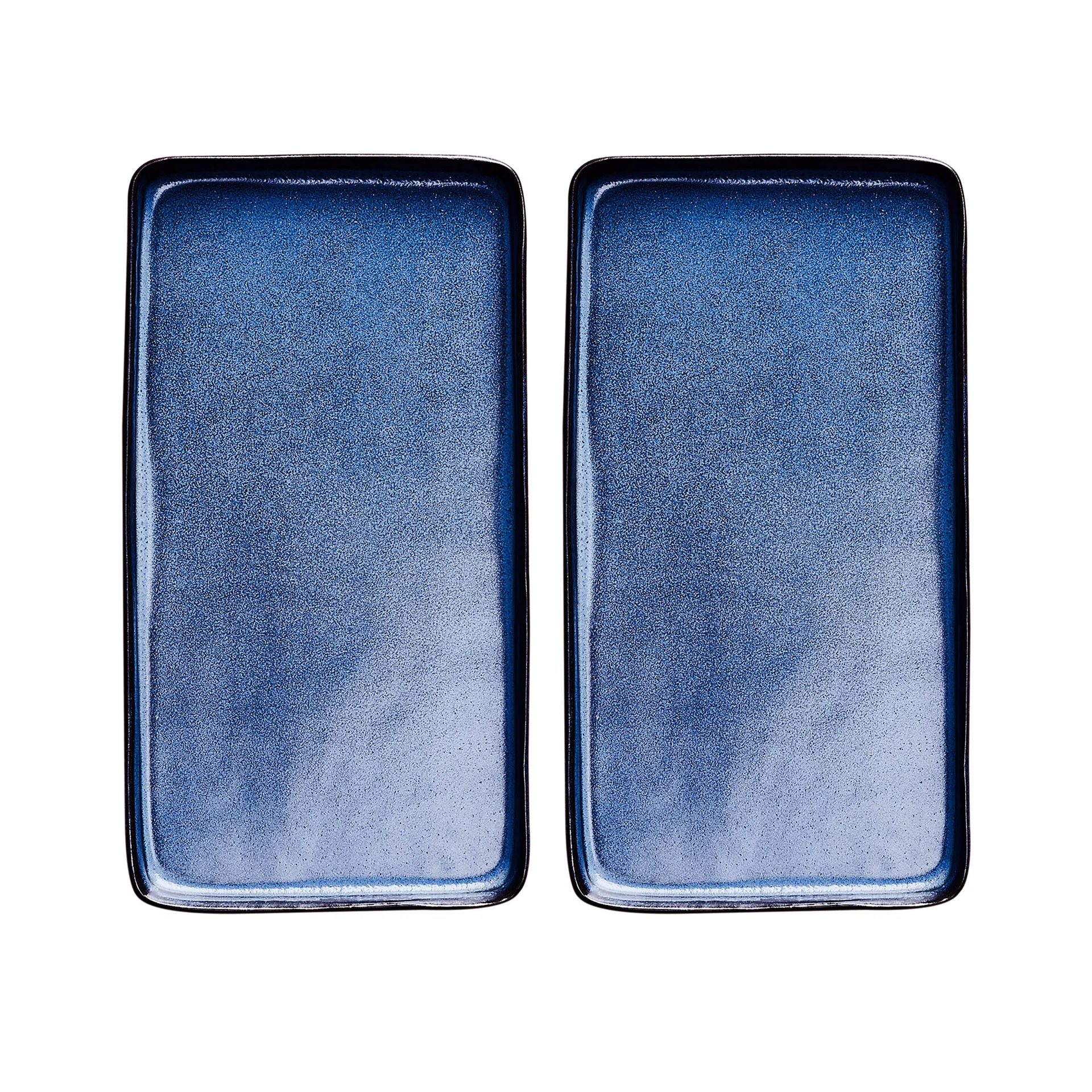 Piattino Raw 18x34 cm confezione da 2 , midnight blue Aida