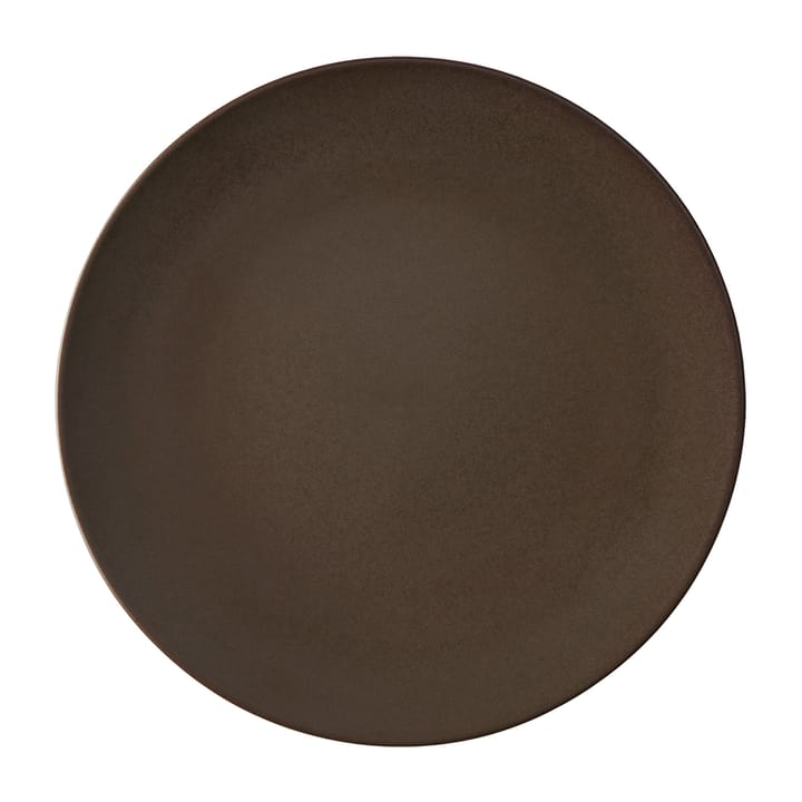 Piatto Ceramic Workshop Ø 19,5 cm - Chestnut-matte brown - Aida