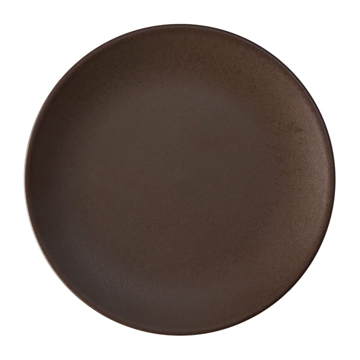 Piatto Ceramic Workshop Ø 26 cm - Chestnut-matte brown - Aida