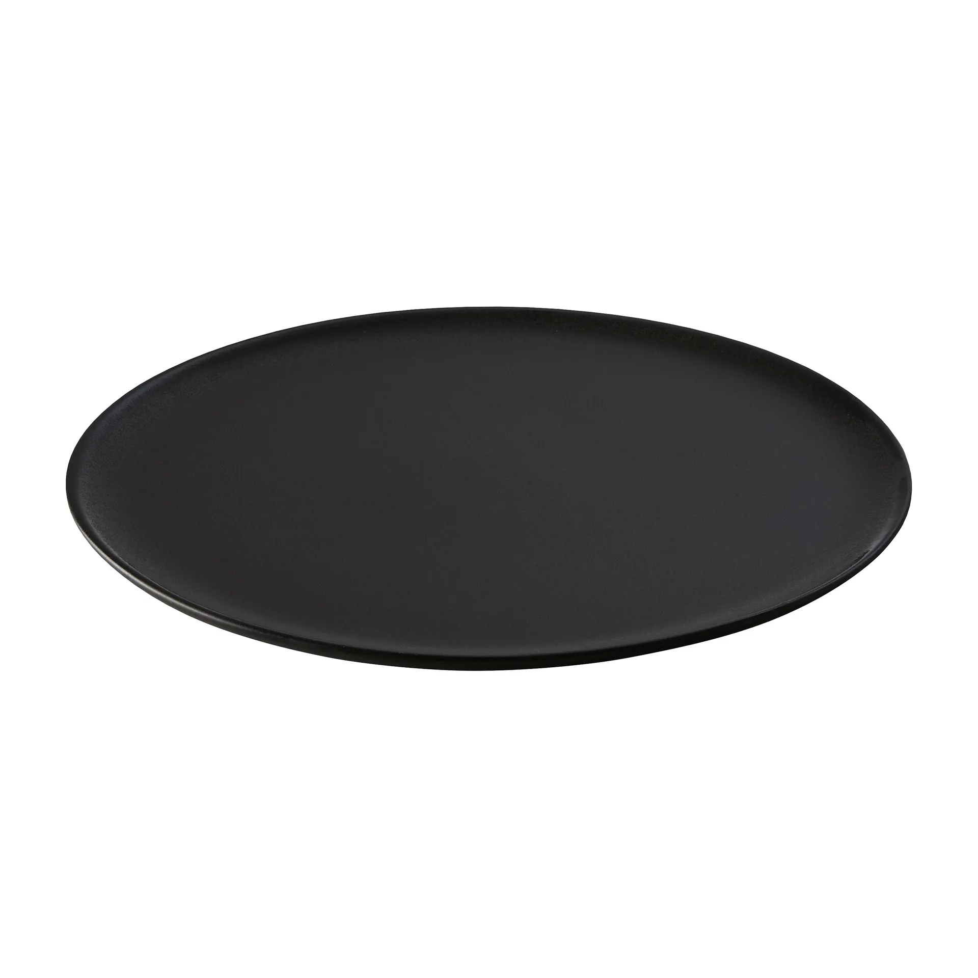 Piatto da portata Raw Ø 34 cm, Titanium black Aida