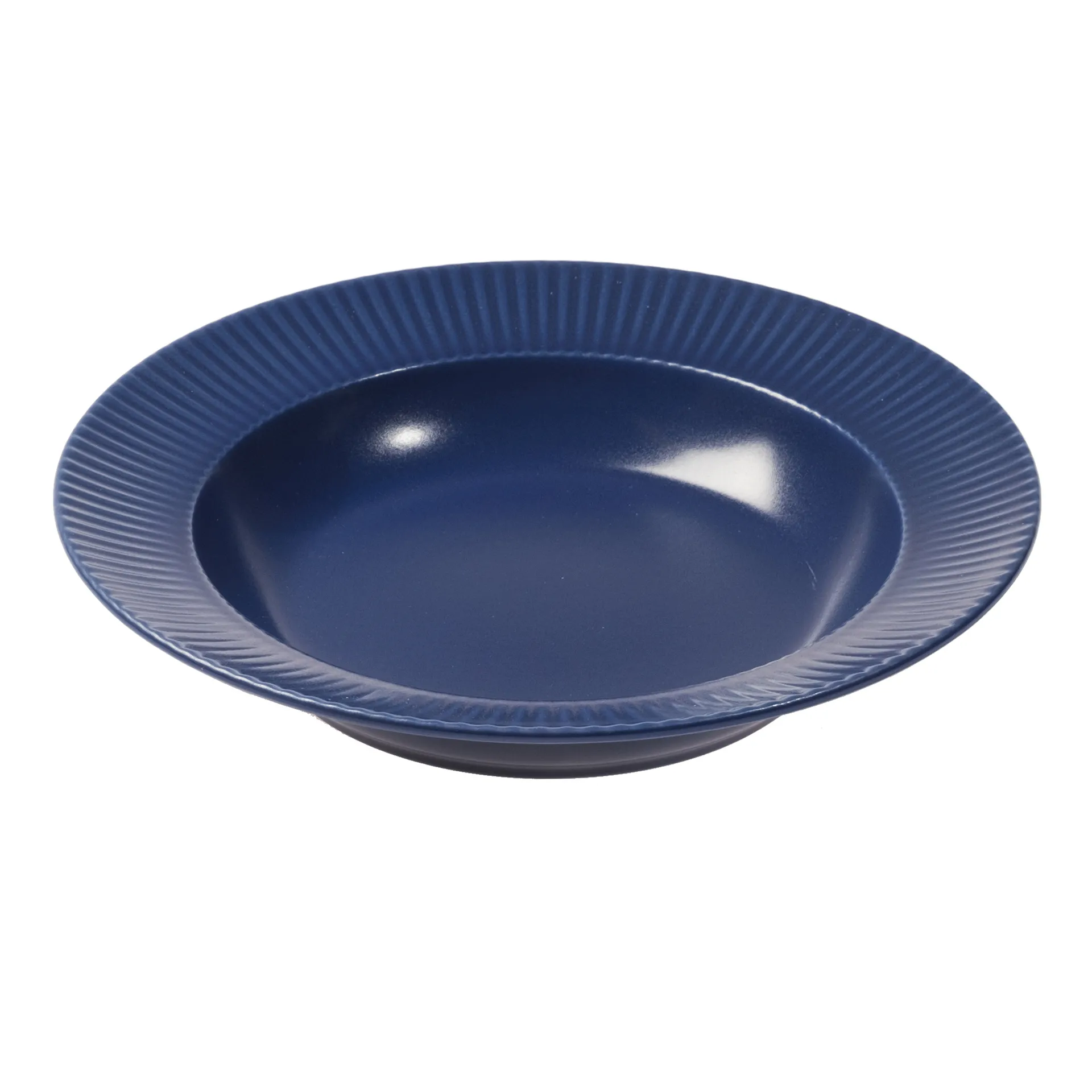 Piatto fondo Groovy Ø 23 cm, Blu Aida