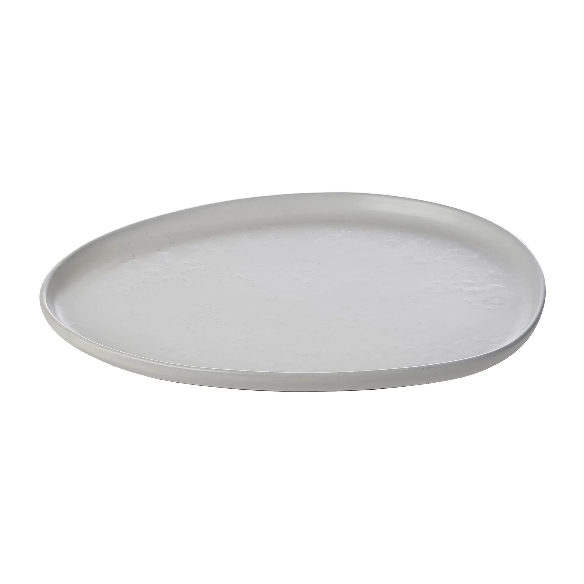 Piatto fondo Raw Organic 24x21 cm, Alabaster white Aida