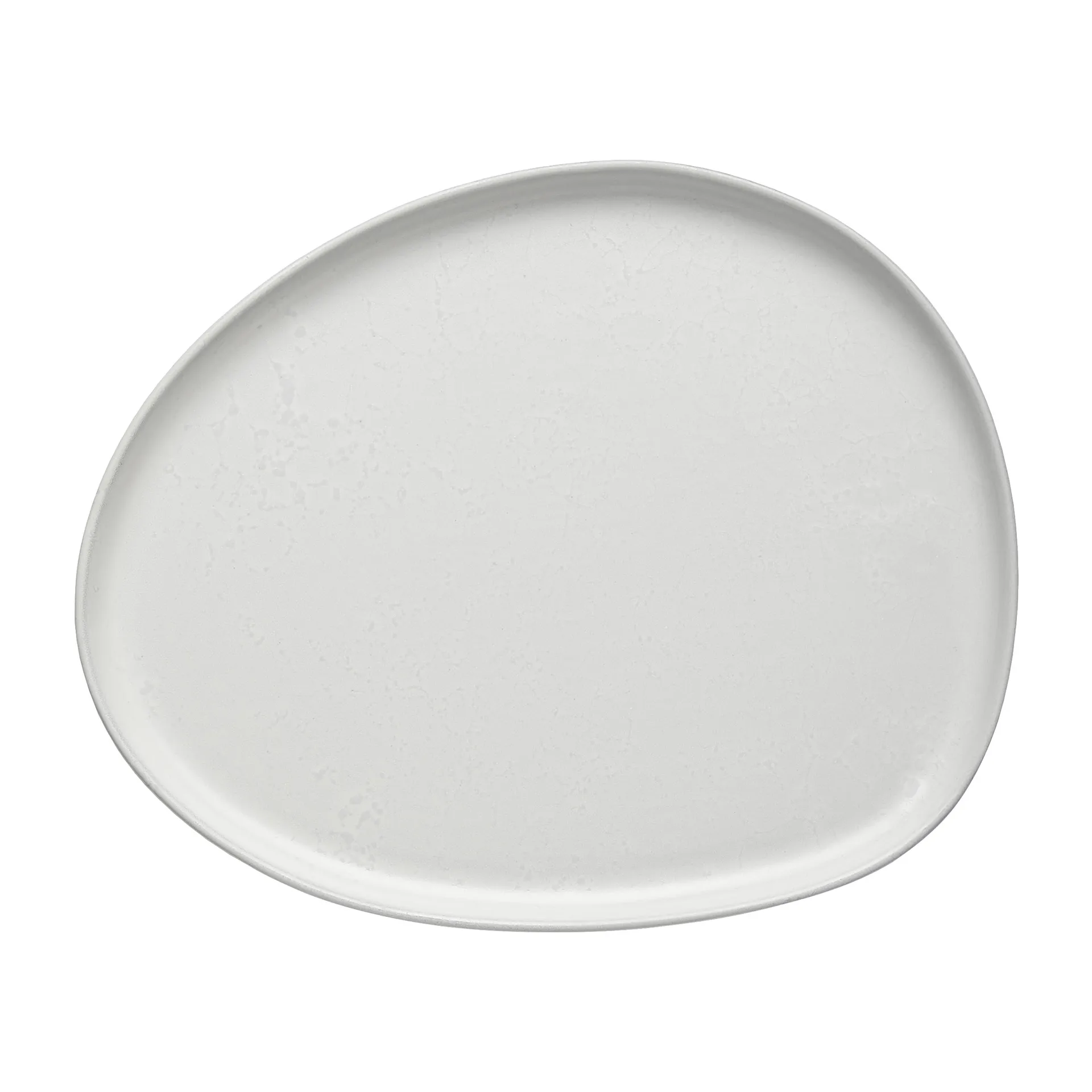 Piatto fondo Raw Organic 24x21 cm, Alabaster white Aida