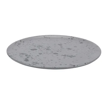 Piatto Raw Ø 20 cm - grigio a pois - Aida