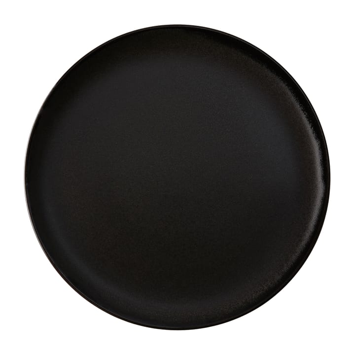 Piatto Raw Ø 23 cm - Titanium black - Aida