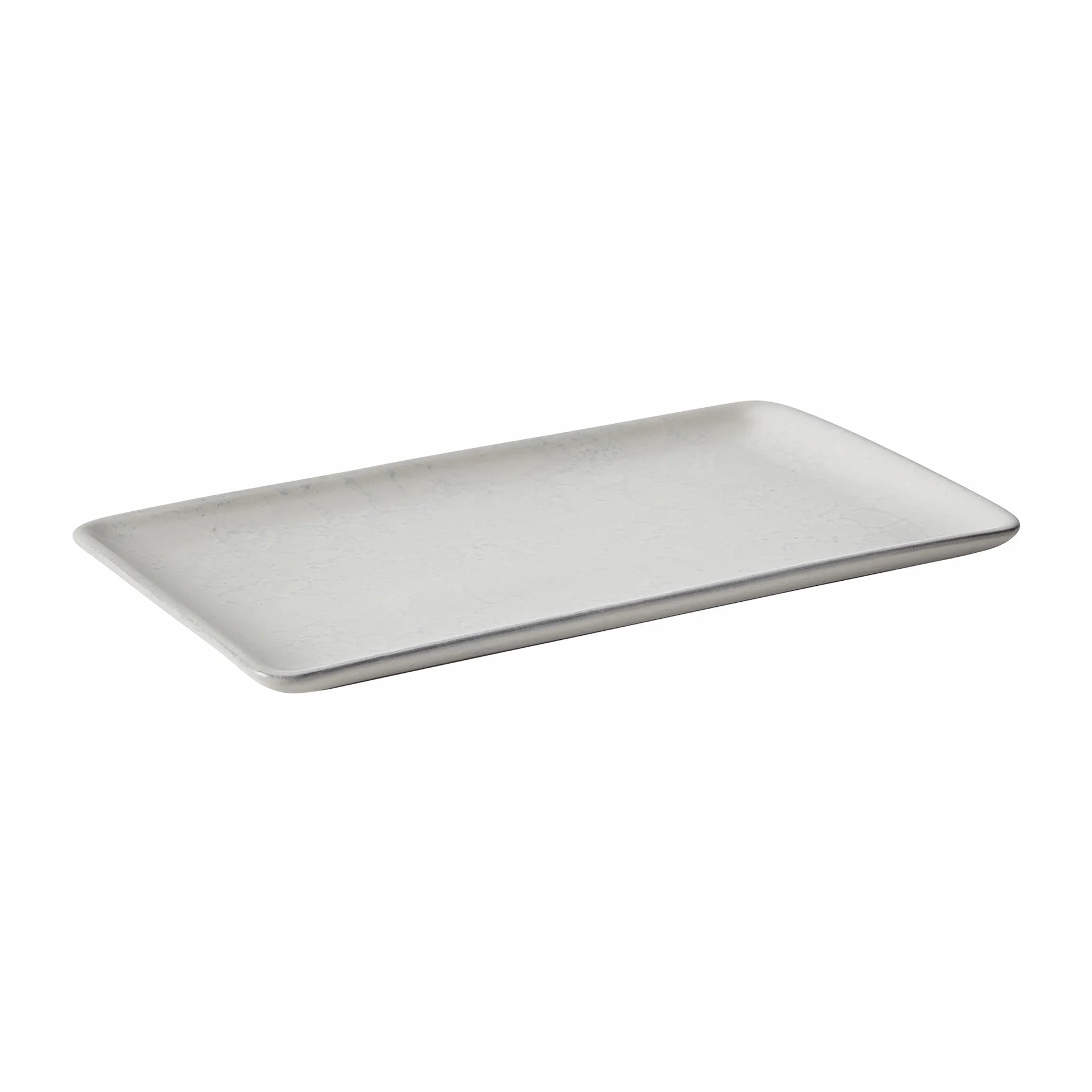 Piatto Raw 23,5x15 cm, Arctic white Aida