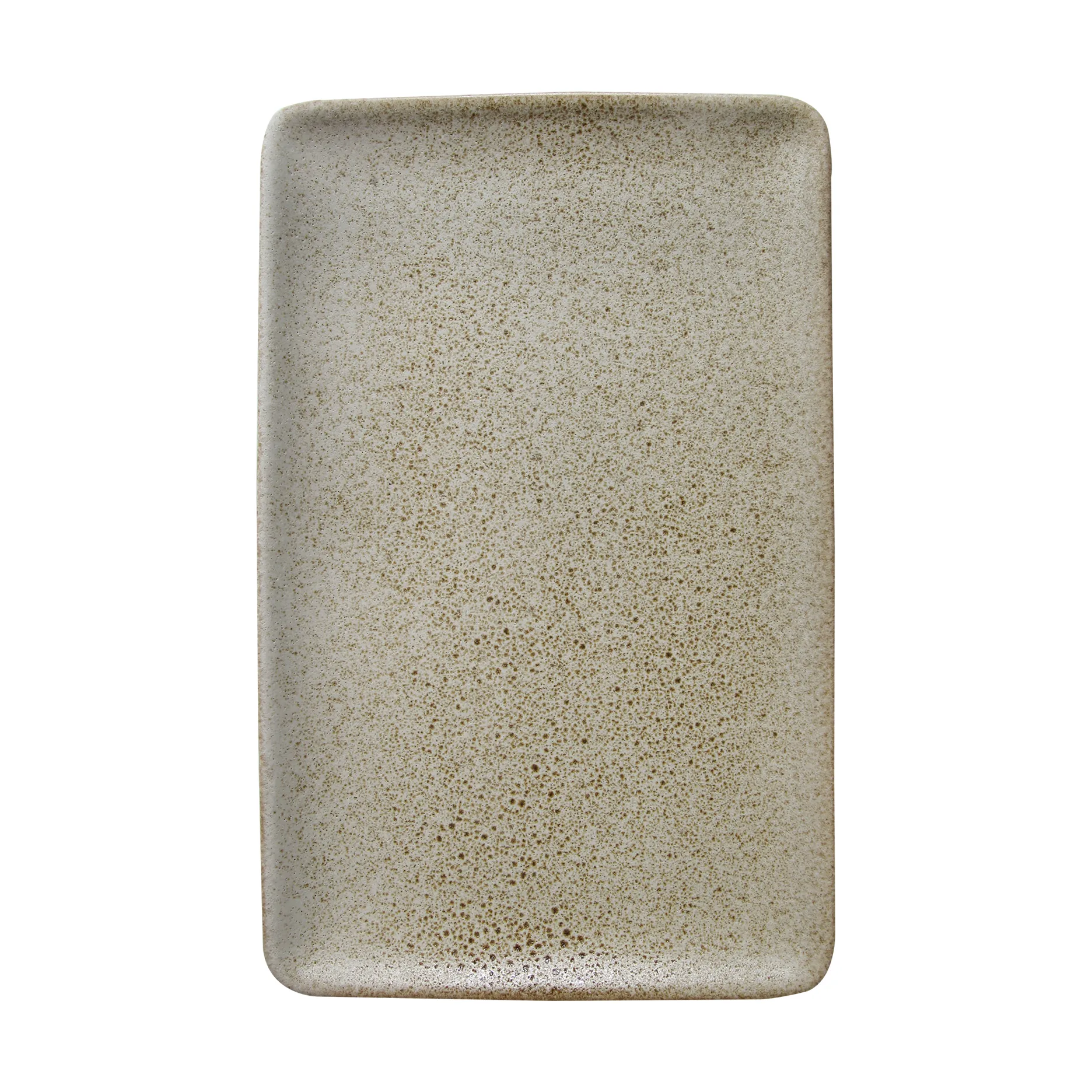 Piatto Raw 23,5x15 cm, Sandy beige Aida